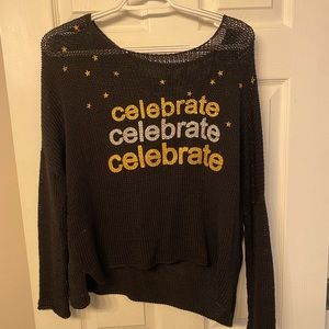 Wooden Ships celebrate sweater